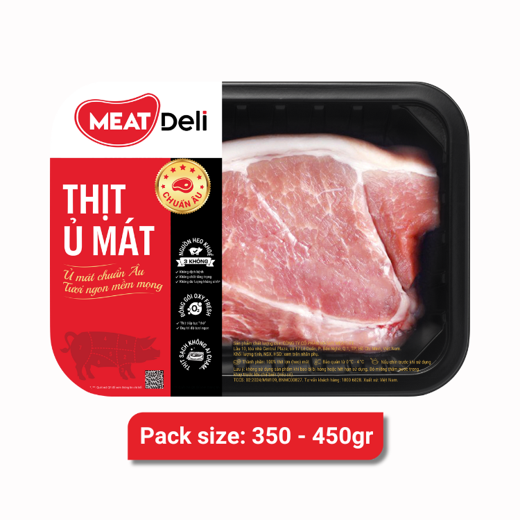 Thịt vai heo MEATDeli 450gr