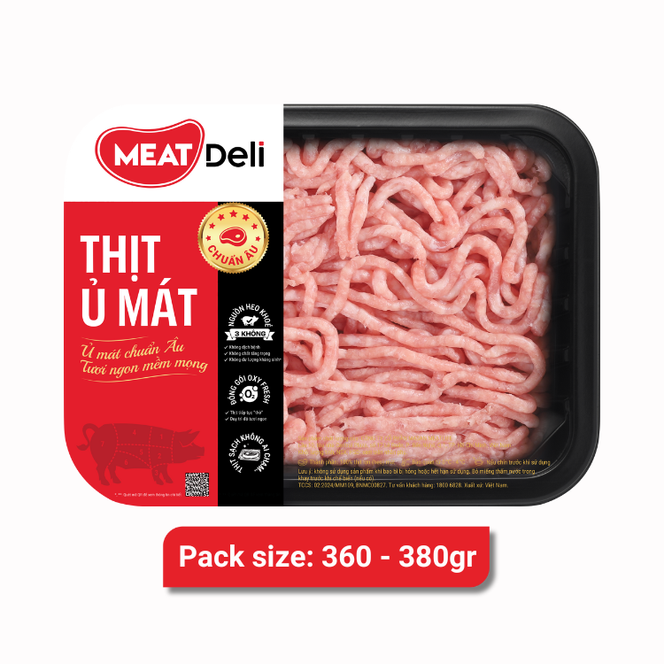 Thịt heo xay MEATDeli 380gr