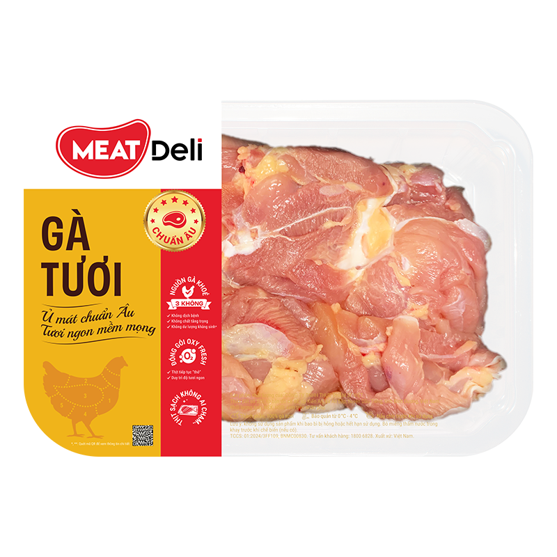 Đùi gà rút xương MEATDeli 500gr