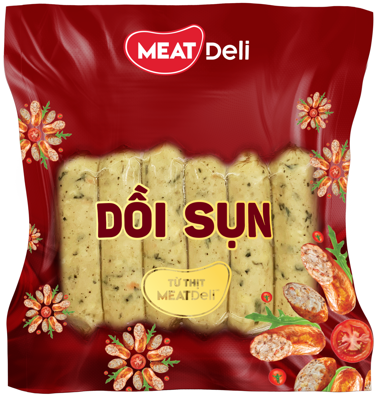 Dồi sụn hảo hạng MEATDeli (6 cây*50gr)