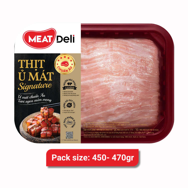 (PRE)Thịt Nạc nọng phú quý MEATDELI signature