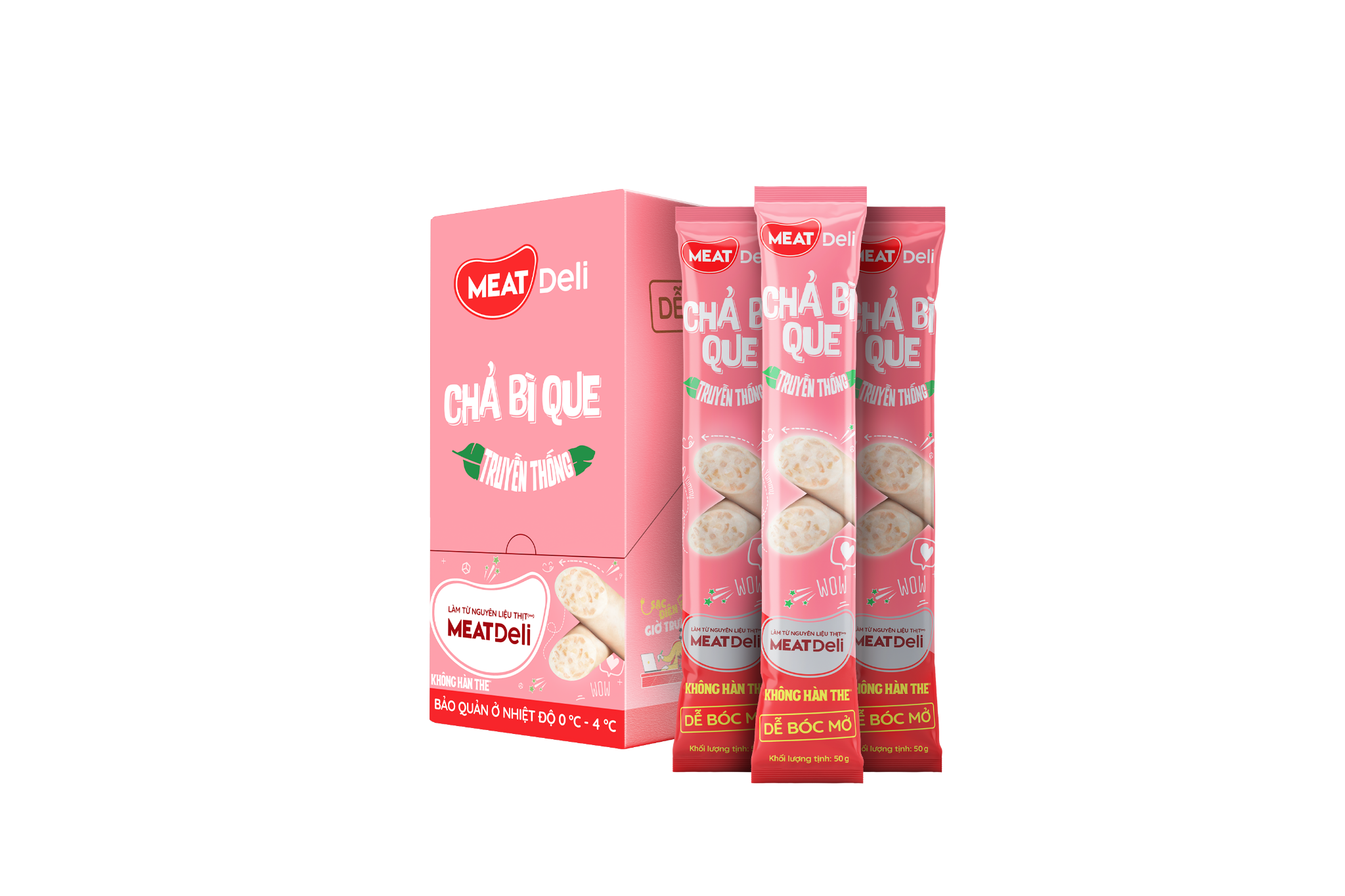 Chả bì que MEATDeli vị Truyền thống 50gr