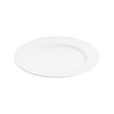 Đĩa tròn sứ xương Hagi White