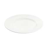 Đĩa tròn sứ xương Hagi White