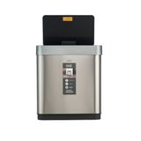 Thùng rác cảm ứng 2 ngăn Hiro Mirage 10L+10L