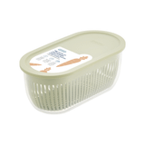 Hộp trữ rau củ oval Hokkaido
