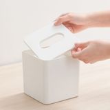 Hộp khăn giấy vuông Sano (nắp nhựa)