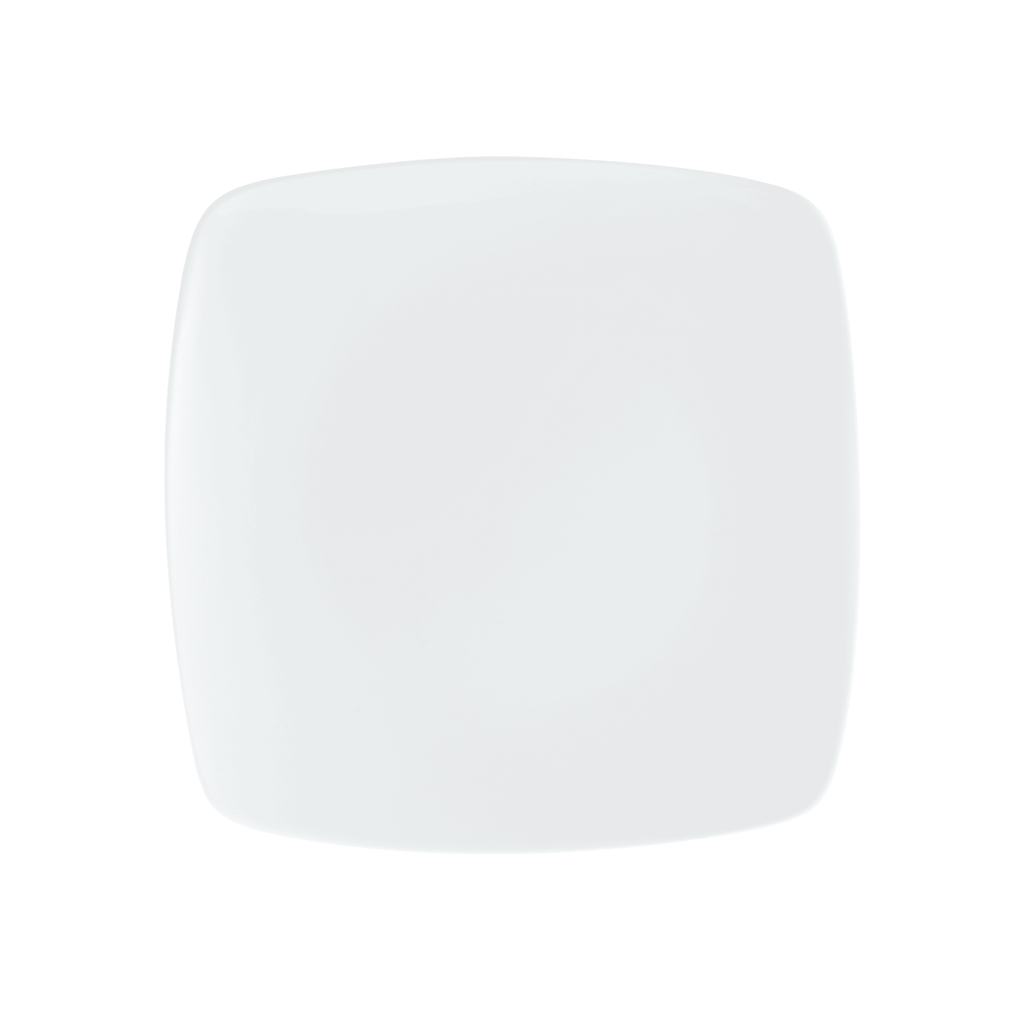 Đĩa vuông sứ xương Hagi White