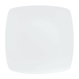 Đĩa vuông sứ xương Hagi White