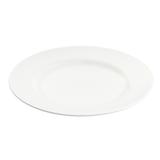 Đĩa tròn sứ xương Hagi White