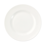 Đĩa tròn sứ xương Hagi White