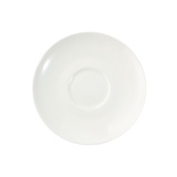 Đĩa lót bát cơm sứ xương Hagi White
