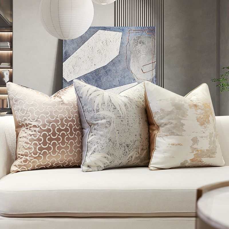 Gold-plated modern simple luxury cushions