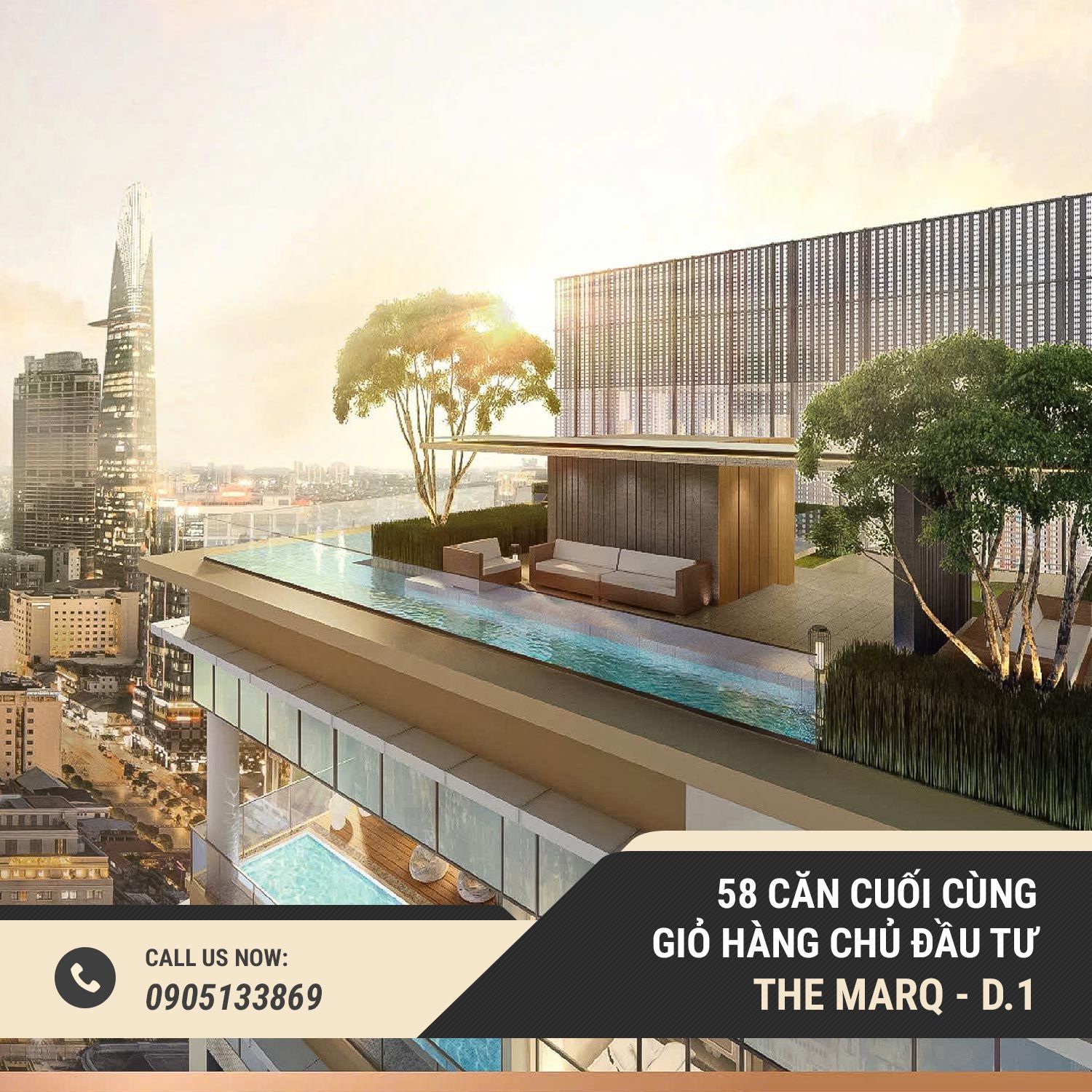 58 Căn Cuối The MarQ Quận 1 – Ưu Đãi Tới 7%, Thanh Toán Linh Hoạt