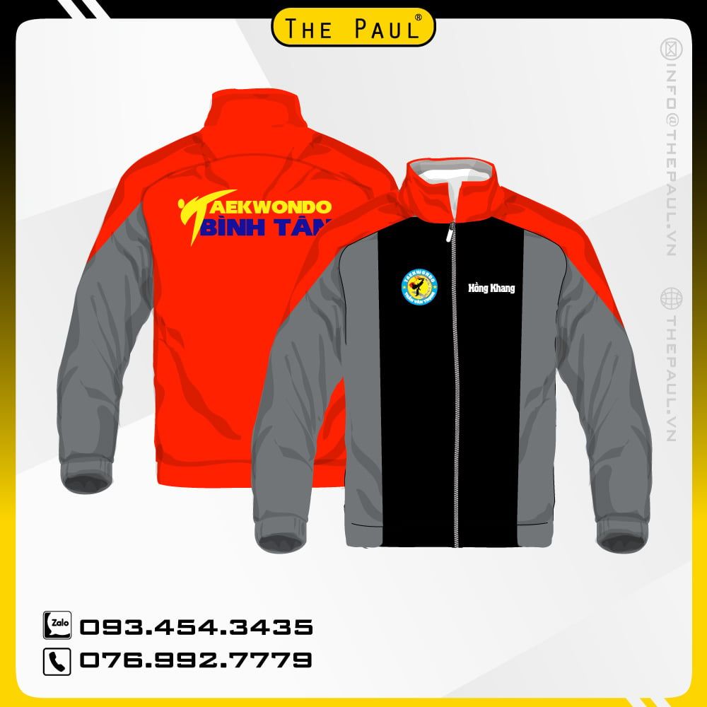 Áo khoác Taekwondo Bình Tân