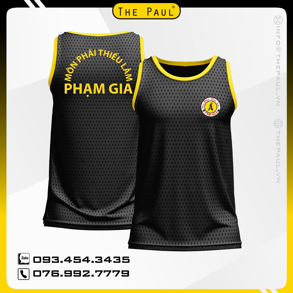 Áo thun ba lỗ Môn Phái Phạm Gia