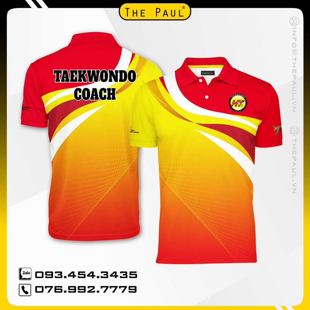 Áo thun chuyển nhiệt taekwondo Huỳnh Thanh
