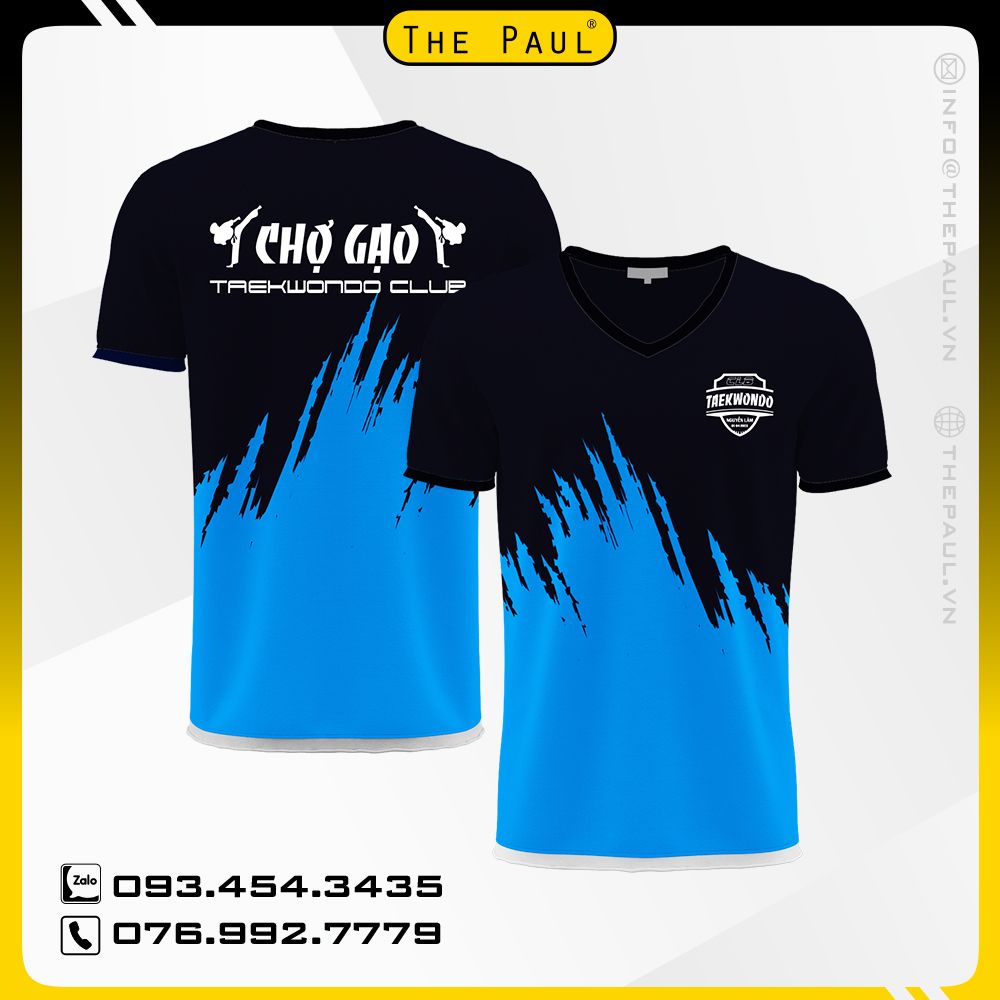 Áo thun cổ tim Chợ gạo Nguyên Lâm