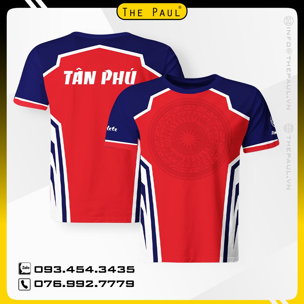 Áo thun cổ tròn Penkat silat Tân Phú