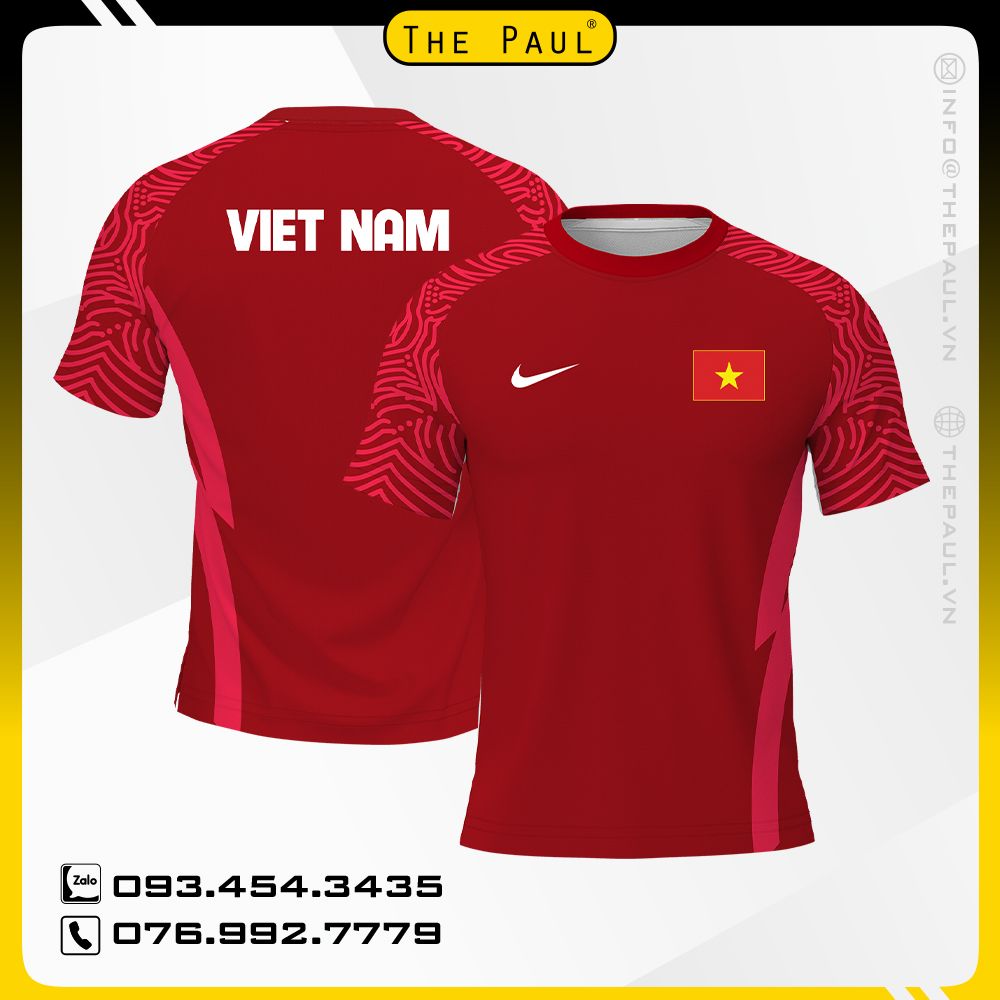Áo thun cổ tròn Raplan chuyển nhiệt Việt Nam