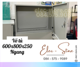 Vỏ Tủ ngang 600x800x250mm - Vỏ Tủ Điện Công Nghiệp 600x800x250mm - Vỏ Tủ Tôn ngang 60x80x25cm