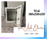 Vỏ Tủ 180x250x120mm - Vỏ Tủ Điện Công Nghiệp 180x250x120mm - Vỏ Tủ Tôn 18x25x12cm