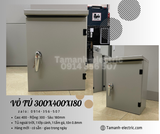 Vỏ Tủ điện ngoài trời 300x400x180mm - Vỏ Tủ sơn tĩnh điện Công Nghiệp 300x400x180mm - Vỏ Tủ ngoài trời 30x40x18cm