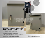 Vỏ Tủ điện ngoài trời 350x450x200mm - Vỏ Tủ sơn tĩnh điện Công Nghiệp 350x450x200mm - Vỏ Tủ ngoài trời 35x45x20cm