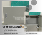 Vỏ Tủ ngang 350x450x200mm - Vỏ Tủ Điện Công Nghiệp 350x450x200mm - Vỏ Tủ Tôn ngang 35x45x20cm