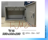 Vỏ Tủ ngang 350x500x200mm - Vỏ Tủ Điện Công Nghiệp 350x500x200mm - Vỏ Tủ Tôn ngang 35x50x20cm