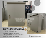 Vỏ Tủ điện ngoài trời 600x800x250mm - Vỏ Tủ sơn tĩnh điện Công Nghiệp 600x800x250mm - Vỏ Tủ ngoài trời 60x80x25cm