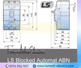 Automat Khối LS MCCB ABN103c 3P 100A - MCCB ABN103c 3P 100A - LS ABN 3P 100A