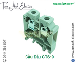 Cầu đấu dây mắt rời CTS10 - Cầu đấu mắt rời 1.5-10mm² 57A 750V - Cầu đấu mắt rời dùng cho dây 10mm - Cầu đấu connectech Salzer