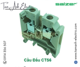 Cầu đấu dây mắt rời CTS6 - Cầu đấu mắt rời 1.5-6mm² 41A 750V - Cầu đấu mắt rời dùng cho dây 6mm - Cầu đấu connectech Salzer