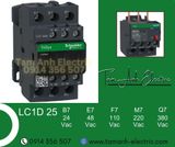 Khởi động từ 25A - Contactor LC1D25 - Khởi động từ LC1D Schneider