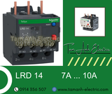Relay Nhiệt Schneider - LRD Tesys D series - Đuôi Nhiệt Schneider LRD14 (7-10)A - rơ le nhiệt schneider