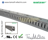 Máng nhựa đi dây 25x30x1700mm - Máng nhựa Salzer Ấn Độ - Máng cáp 25x30 - Ống nhựa răng lược đi dây điện 25x30mm