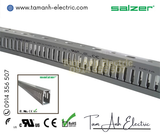 Máng nhựa đi dây 25x40x1700mm - Máng nhựa Salzer Ấn Độ - Máng cáp 25x40 - Ống nhựa răng lược đi dây điện 25x40mm