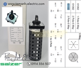 Chuyển mạch 0-1-2-3-4-5 - Công tắc xoay TP16 61102 - Chuyển mạch 6 vị trí Ấn Độ - Chuyển mạch Salzer