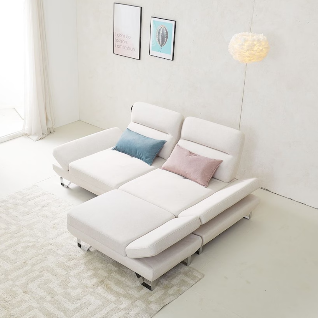 GHẾ SOFA MODULAR VẢI BENNY 3 CHỖ/4 CHỖ/5 CHỖ ĐA CHỨC NĂNG 2 MÀU SẮC