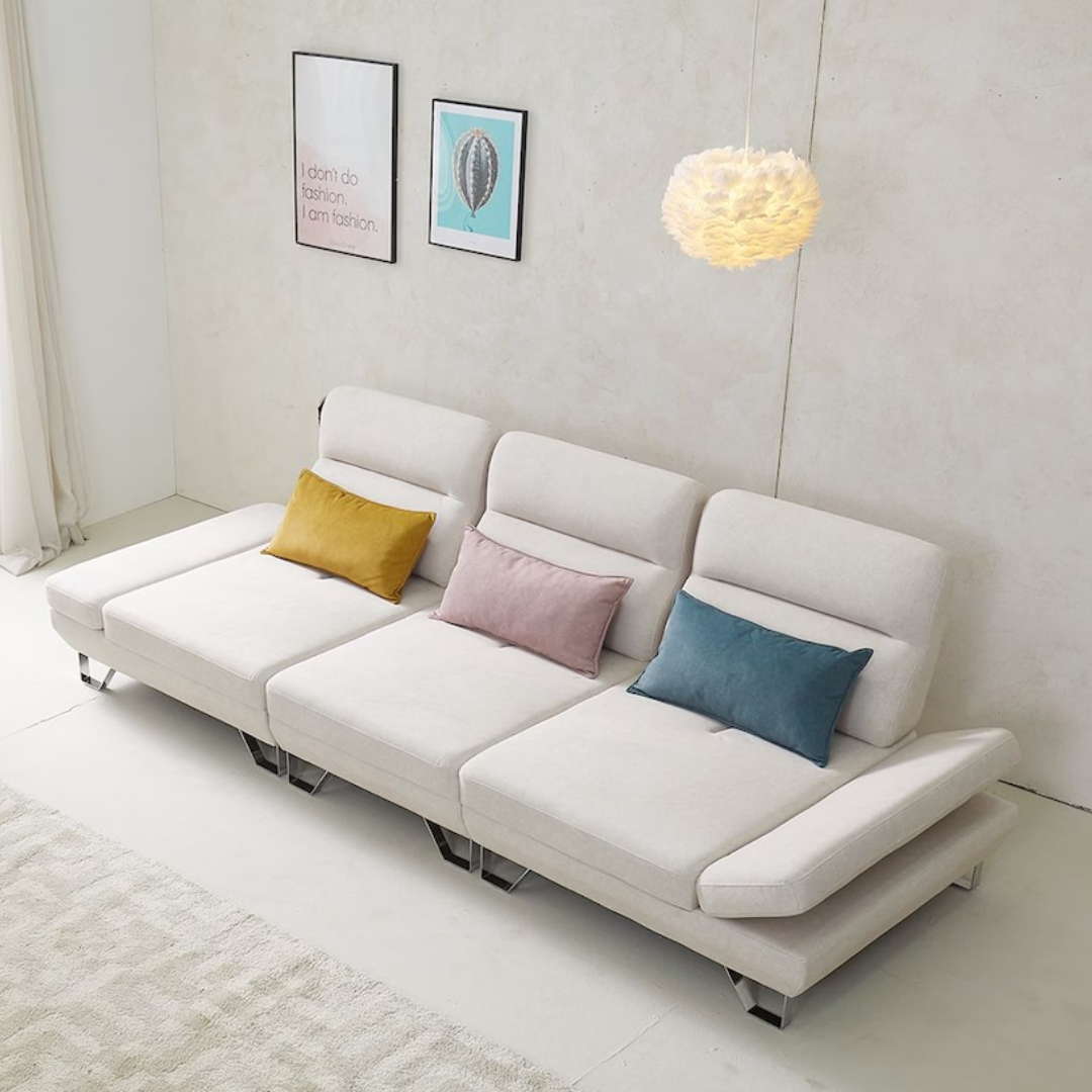 GHẾ SOFA MODULAR VẢI BENNY 3 CHỖ/4 CHỖ/5 CHỖ ĐA CHỨC NĂNG 2 MÀU SẮC