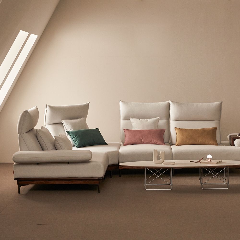 GHẾ SOFA MODULAR VẢI LUNA 3 CHỖ/4 CHỖ/5 CHỖ ĐA CHỨC NĂNG