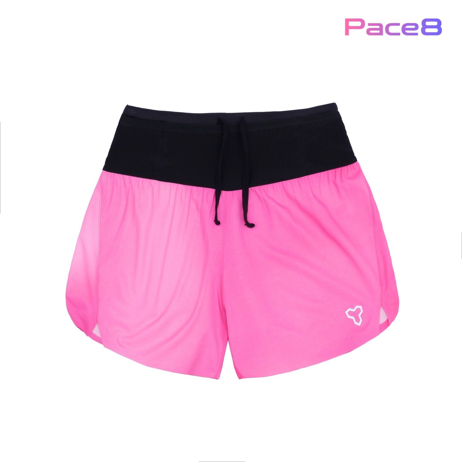 Quần Short Thể Thao Chạy Bộ Nữ Đa Năng MOTIVE WM SHORT BELT - Màu Hồng / Trắng Loang