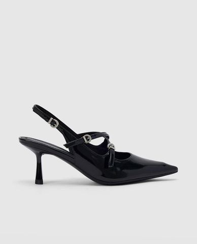 URBAN REVIVO - Giày sandals cao gót nữ mũi nhọn