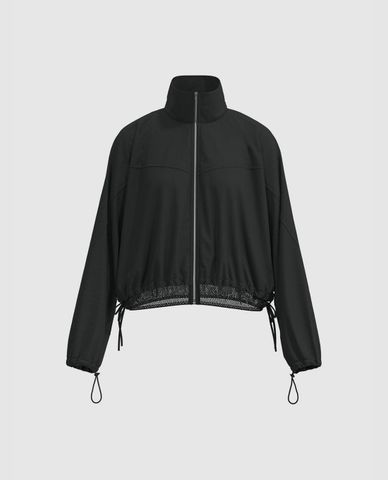 URBAN REVIVO - Áo khoác gió nữ cổ trụ Resistant