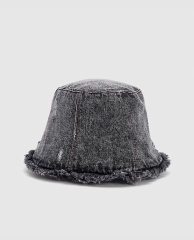 URBAN REVIVO - Nón bucket nam năng động Raw Hem