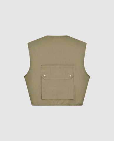 URBAN REVIVO - Áo khoác gilet nam Leisure Utility