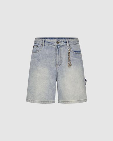 URBAN REVIVO - Quần short jeans nam Leisure