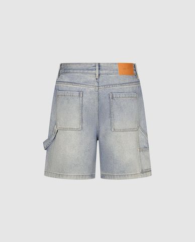 URBAN REVIVO - Quần short jeans nam Leisure