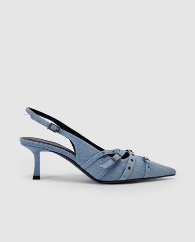 URBAN REVIVO - Giày sandals cao gót nữ mũi nhọn